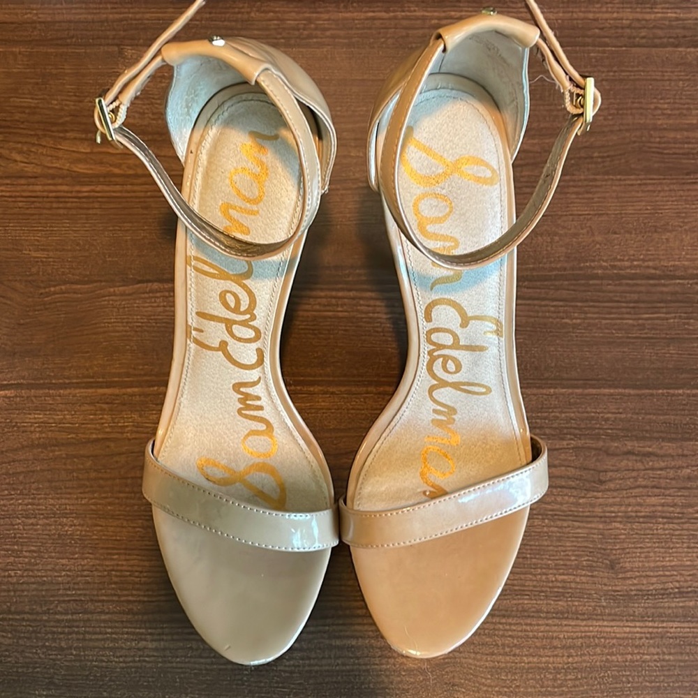 Sam Edelman Eleanor Nude Strappy Sandal